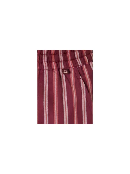 United Colors Of Benetton Spodnji del pižame Bordo rdeča