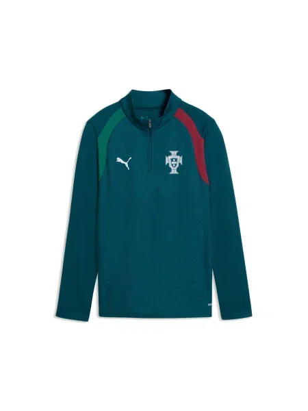 PUMA Młodzieżowa bluza treningowa z zamkiem Portugalia Akcesoria niebieski