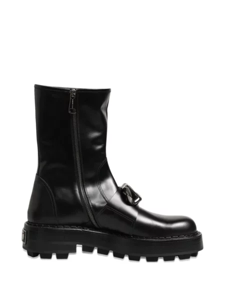 Botine Dolce & Gabbana cu autograf negru