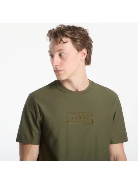 T-shirt Tommy Hilfiger Mix Media Graphic Tee Huntsman Green XL πράσινο
