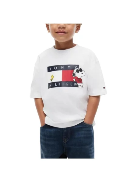 Tričko Tommy Hilfiger biela