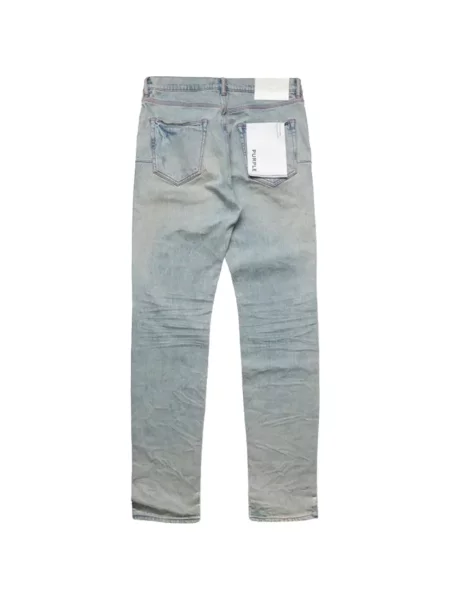 Skinny jeansy skinny Purple Brand niebieskie