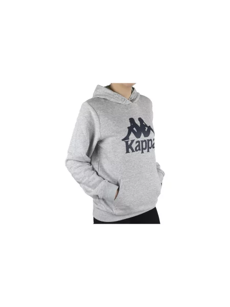 Majica s kapuljačom Kappa siva