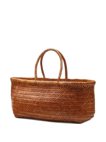 Δερμάτινη τσάντα shopper Dragon Diffusion καφέ