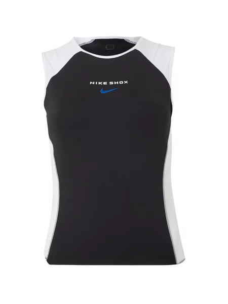 Nike Sportswear Top negru alb