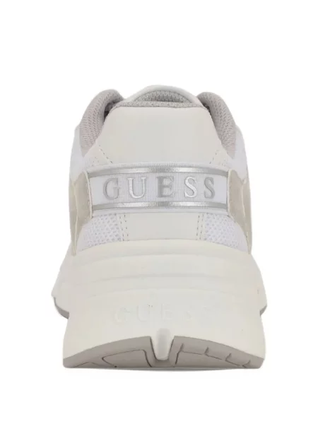 Sneakerși Guess alb