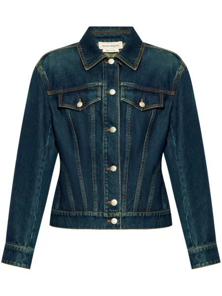 Geacă Alexander Mcqueen albastru