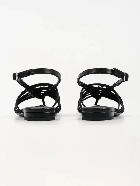 Karl Lagerfeld sandale de piele Alisso Ii negru