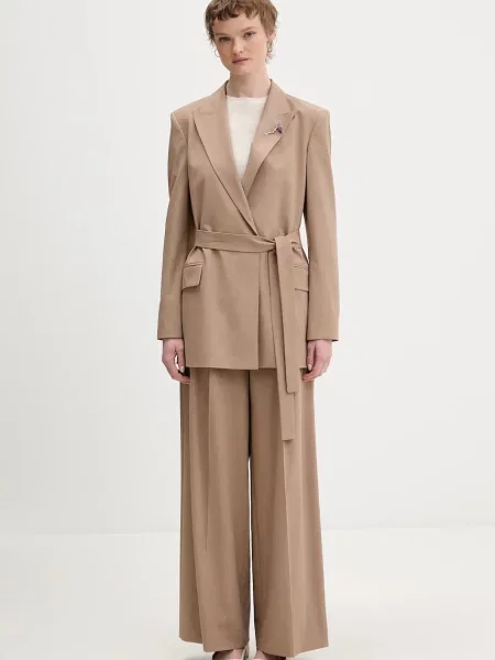 Піджак HUGO Abivale бежевий