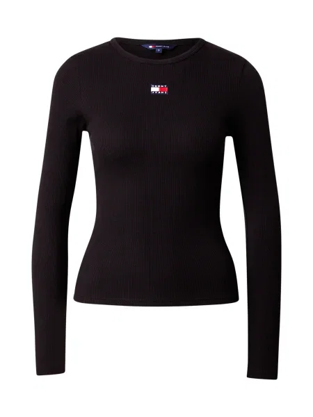 Tommy Jeans Bluză negru