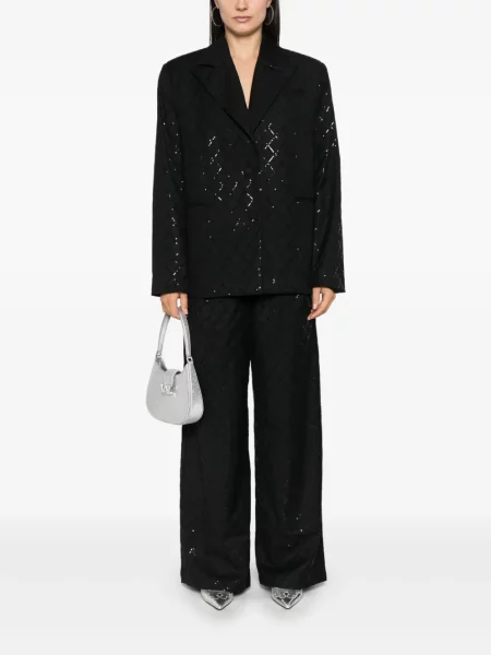 Pantaloni Rotate Birger Christensen negru
