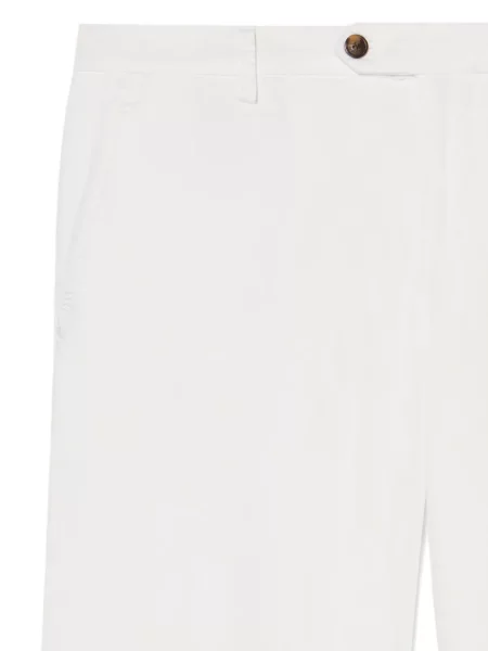 Pantaloni chino Brooks Brothers stretch alb