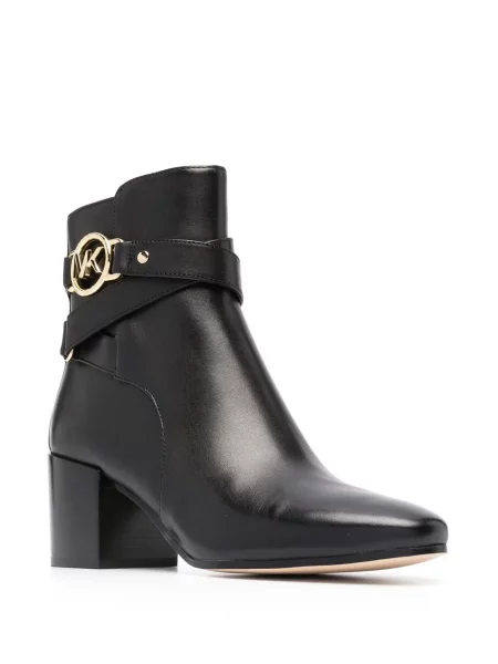 Pantofi loafer Michael Michael Kors din piele negru