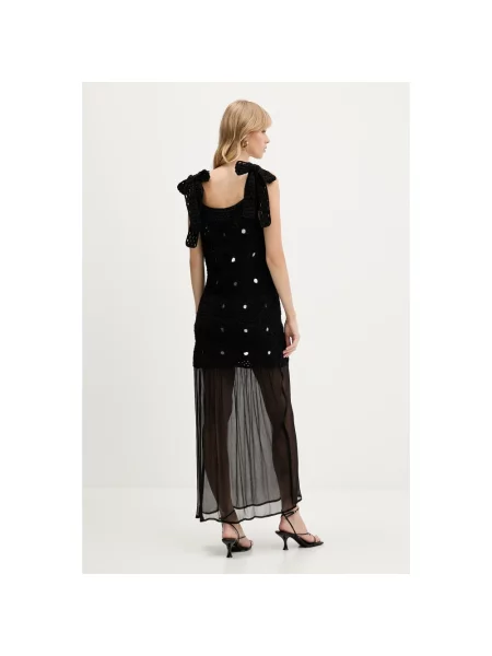 Sukienka maxi Never Fully Dressed czarna
