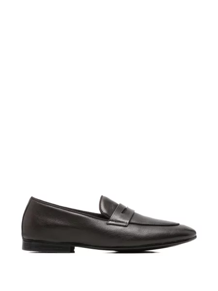 Pantofi loafer Alberto Gozzi din piele maro