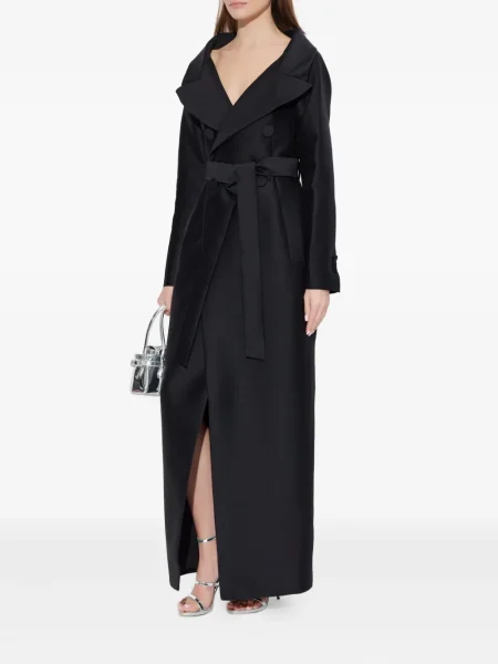 Palton Dsquared2 de lână negru