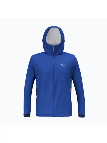 Férfi esőkabát Salewa Puez Aqua 4 PTX electric Puez Aqua 4 PTX kék