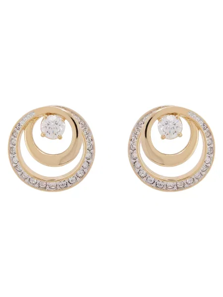Сережки Swarovski Hyperbola золотий