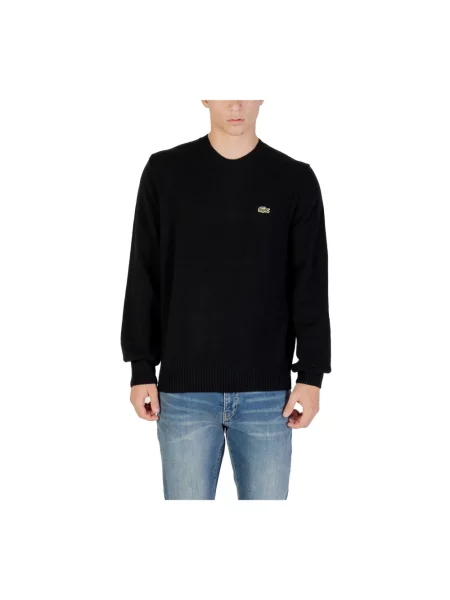 Lacoste Sweter schwarz czarny