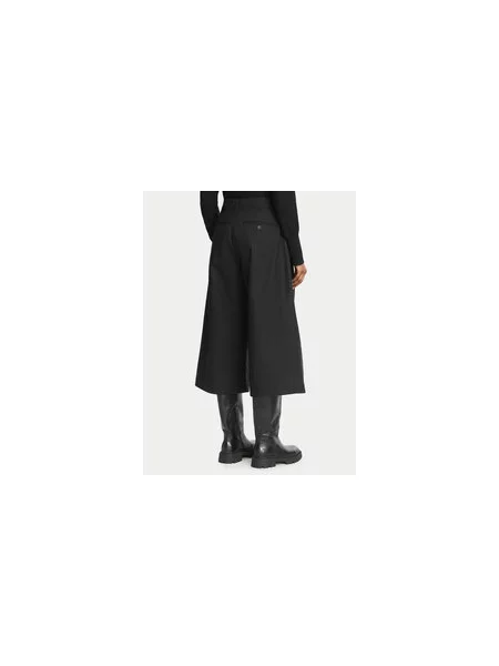 G-STAR Ohlapne hlače Pleated  Loose Fit črna