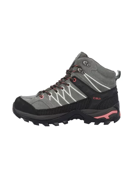 CMP Botine Rigel gri / negru alb