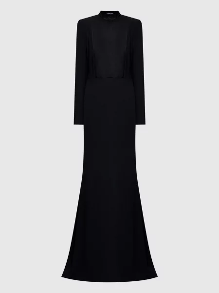 Макси платье Tom Ford черное