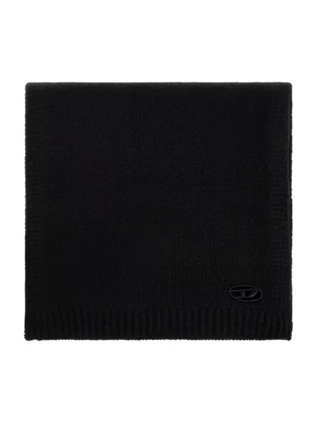 Diesel Akcesoria unisex ONE SIZE Wełna Szal `K-Aras` czarny