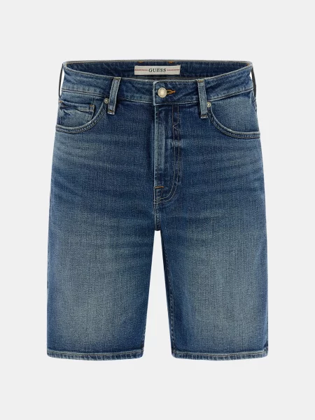 GUESS Traperice tamno plava