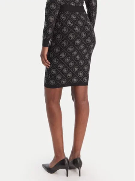 Guess Midi sijonas juoda