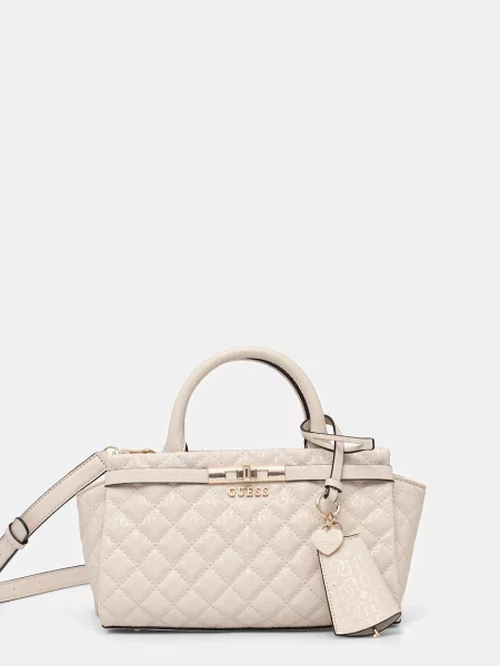Guess torebka IDRA beżowy