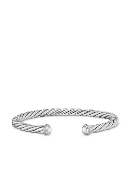 Brăţară David Yurman argintiu