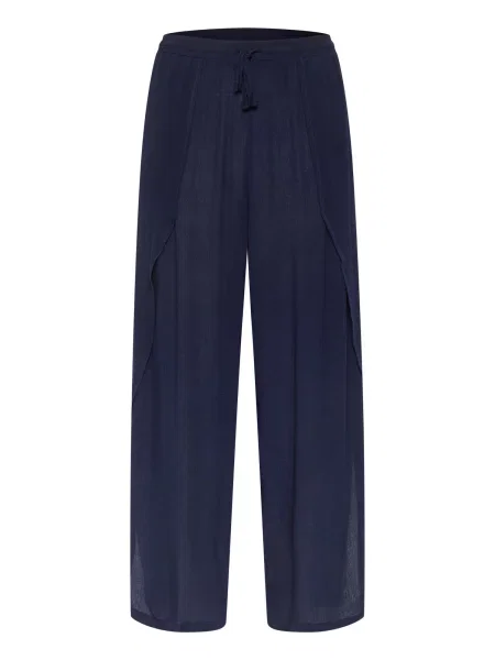 Cream Pantaloni Allie bleumarin