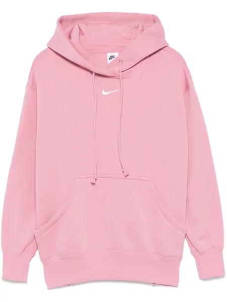 Hanorac cu glugă Nike din velur maro