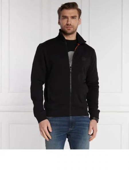 BOSS ORANGE Hanorac Zestart | Comfort fit negru