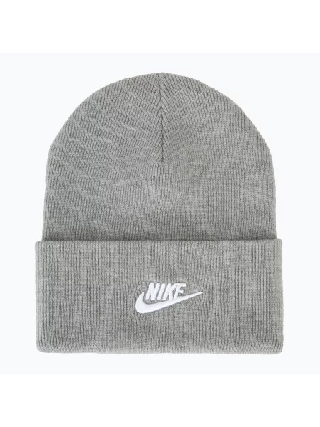 Czapka zimowa Nike Peak Futura Beanie black/white biała