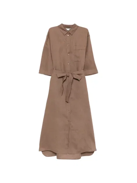 Midi suknelė Max Mara ruda