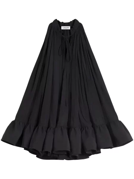 Rochie mini Lanvin cu volane negru