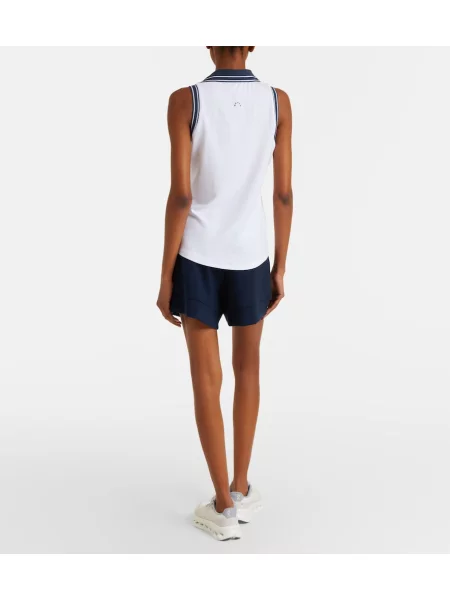 Tricou polo Varley alb