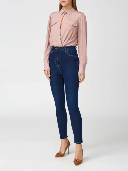 Джинсы Elisabetta Franchi синие