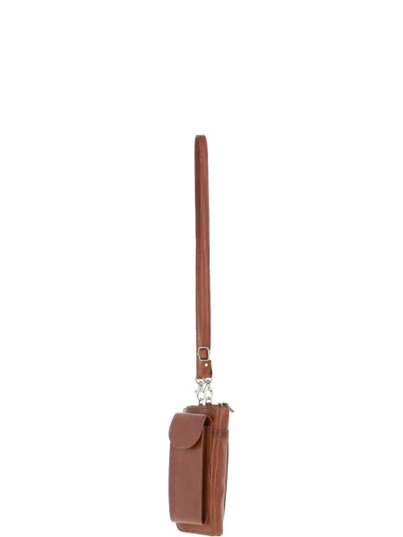 Кожаная сумка через плечо Ashwood Leather коричневая
