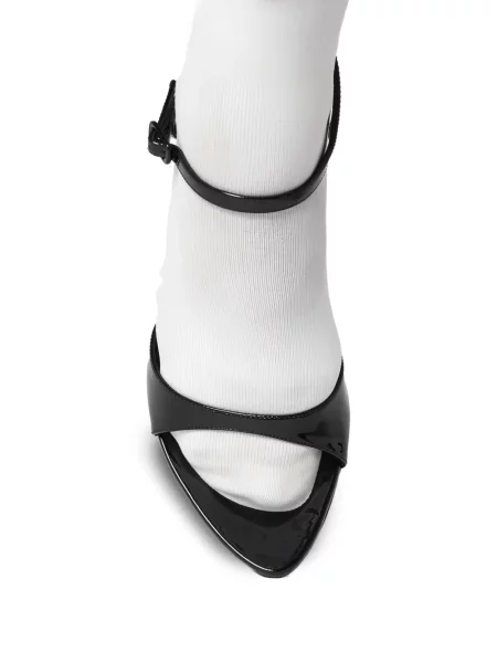Pantofi cu toc Balenciaga cu cataramă negru