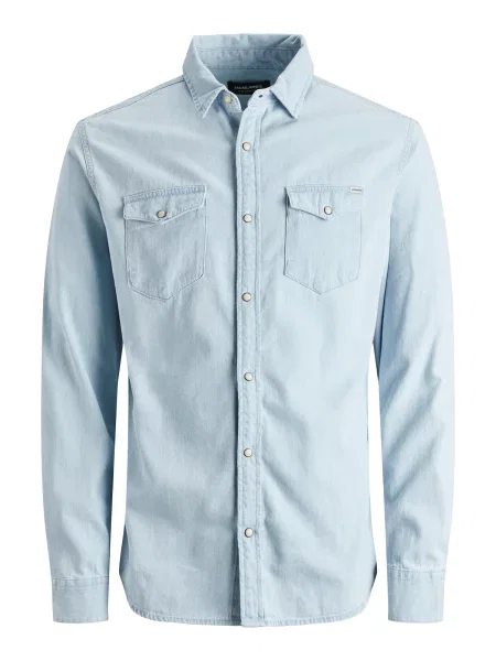 JACK & JONES Cămașă JJSheridan deschis albastru