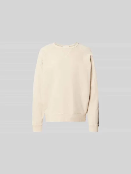 Bluza z prążkowanymi wykończeniami Closed beżowa