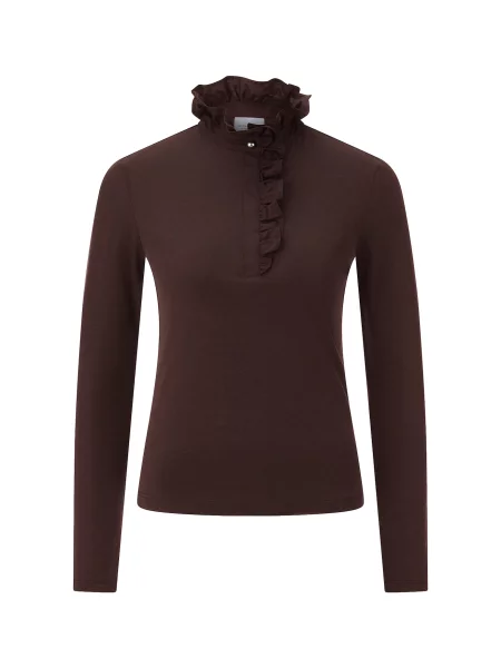 Rich & Royal Tricou închis maro