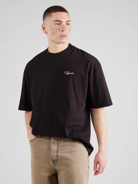 Pegador Tricou PIKE negru alb