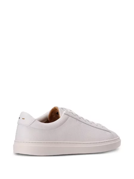 Sneakerși Boss cu șireturi din piele