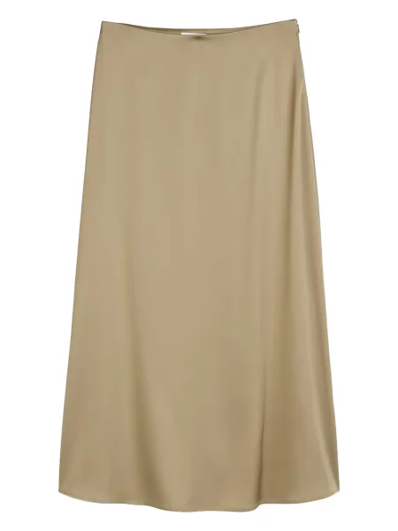 Fustă midi Marc O'polo până la genunchi maro