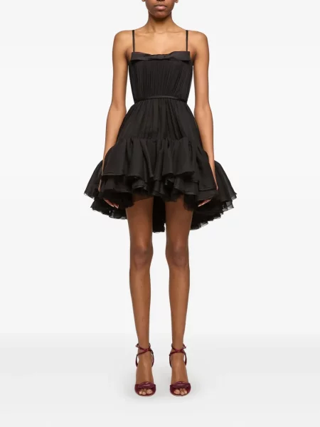 Rochie Giambattista Valli plisată de costum negru