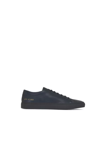 Sneakersy Common Projects skórzane niebieskie