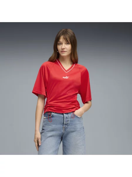 Koszulka piłkarska FUTURE.PUMA.ARCHIVE Slim Akcesoria S czerwony